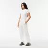 Wide Leg Nylon Sportsuit Track Pants
