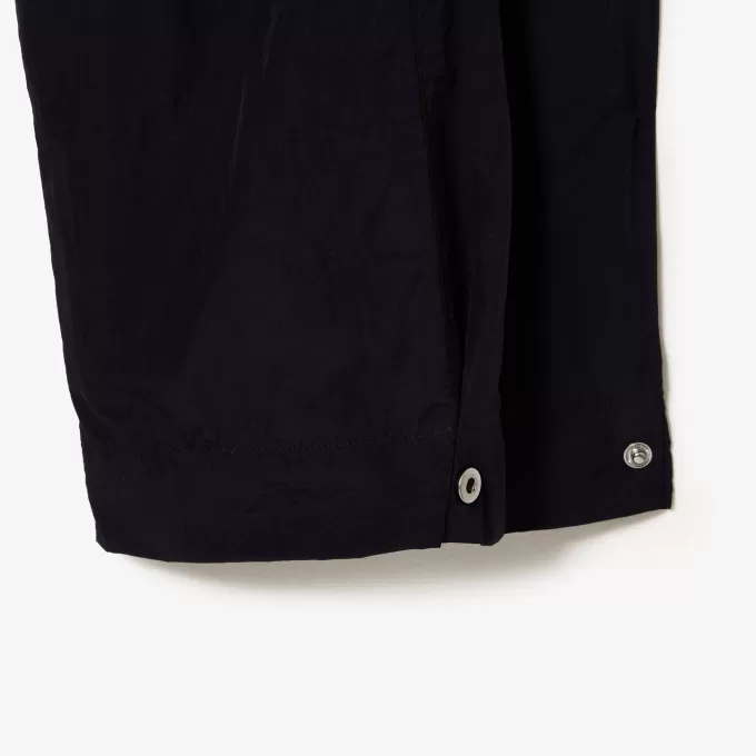 Wide Leg Nylon Sportsuit Track Pants