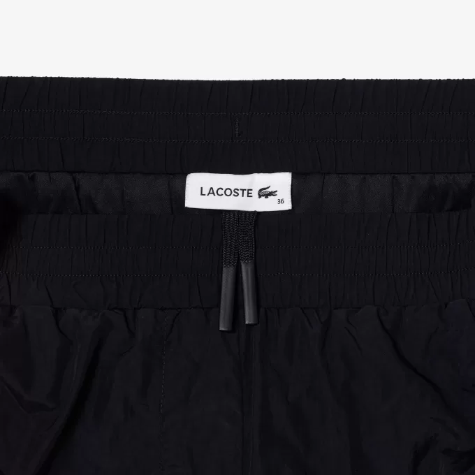 Wide Leg Nylon Sportsuit Track Pants