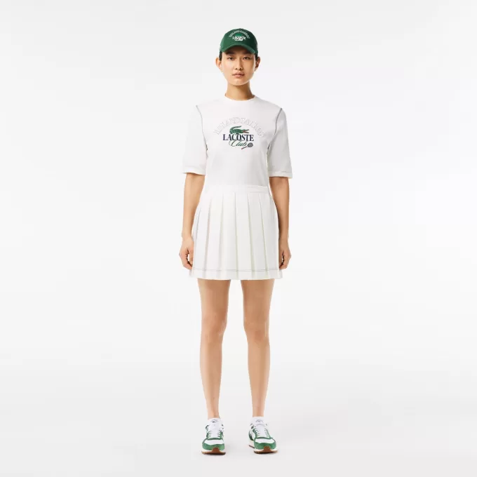 Women S Lacoste Sport Roland Garros Edition Pleated Skirt