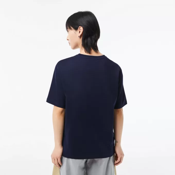 Womens Crew Neck Premium Cotton T-shirt