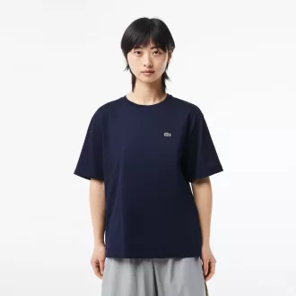 Womens Crew Neck Premium Cotton T-shirt