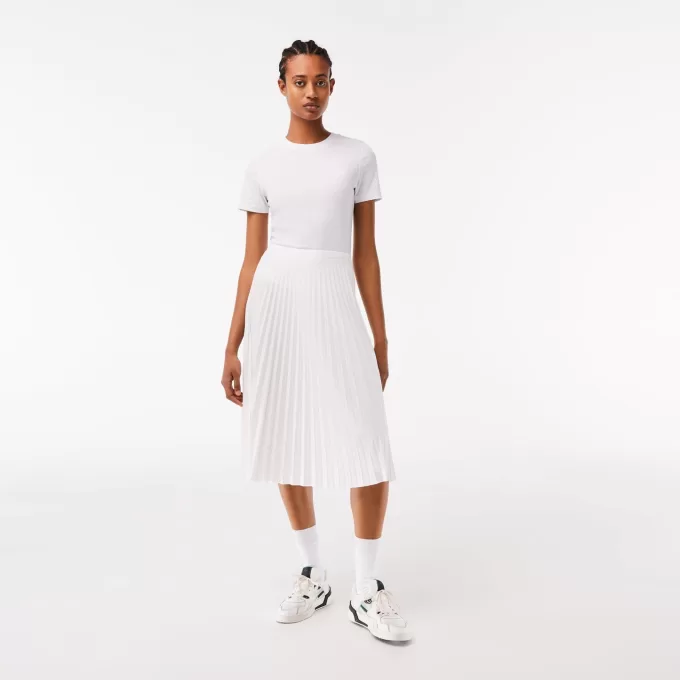 Women’s Elasticised Waist Flowing Pleated Skirt