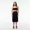 Women’s Elasticized Waist Flowing Pleated Skirt