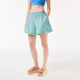 Women’s Lacoste Cotton Poplin Shorts