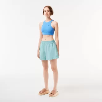 Women’s Lacoste Cotton Poplin Shorts