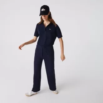 Women’s Lacoste Flowy Piqué Polo Shirt
