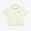 Women’s Lacoste Flowy Piqué Polo Shirt Women’s Lacoste Flowy Piqué Polo Shirt
