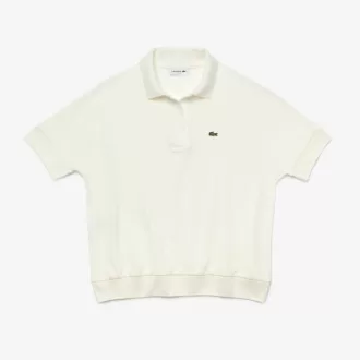 Women’s Lacoste Flowy Piqué Polo Shirt