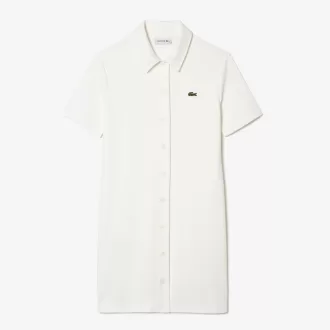 Women’s Lacoste Organic Cotton Buttoned Polo Dress