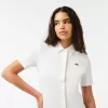 Women’s Lacoste Organic Cotton Buttoned Polo Dress