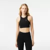 Womens Lacoste Quick-Dry Recycled Polyamide Stretch Bra