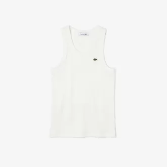 Women’s Lacoste Slim Fit Organic Cotton Tank Top