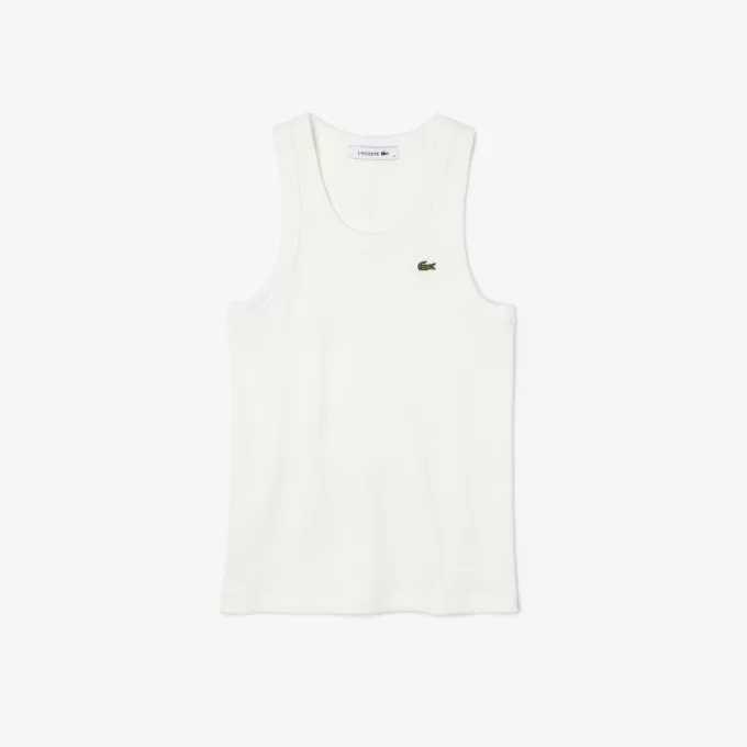 Women’s Lacoste Slim Fit Organic Cotton Tank Top