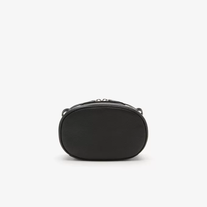 Women’s Lacoste Small Oval Grained Leather Camera Bag