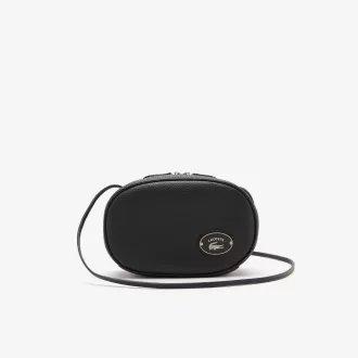 Women’s Lacoste Small Oval Grained Leather Camera Bag