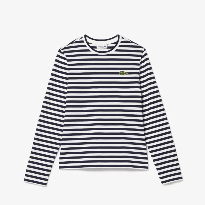 Women’s Striped Jersey Cotton T-Shirt Women’s Striped Jersey Cotton T-Shirt