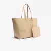 Zely Coated Canvas Monogram Large Tote