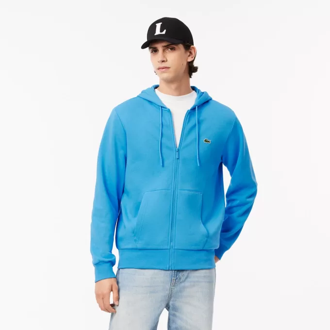 Zip-Up Fleece Hoodie