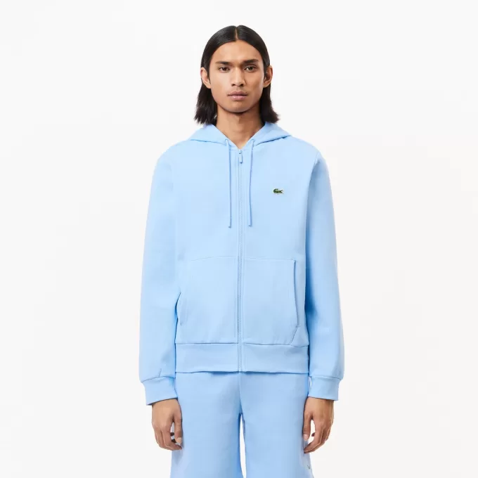 Zip-Up Fleece Hoodie