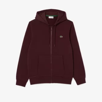 Zip-Up Fleece Hoodie