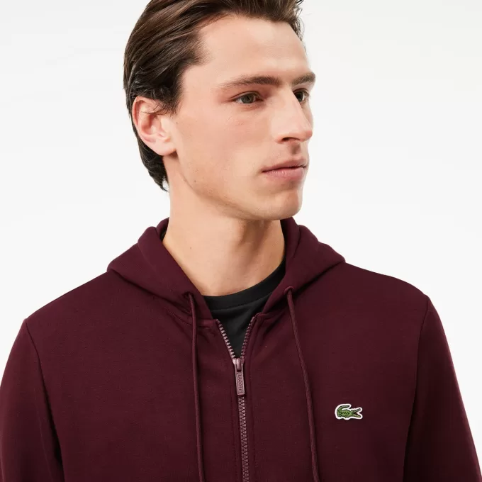 Zip-Up Fleece Hoodie