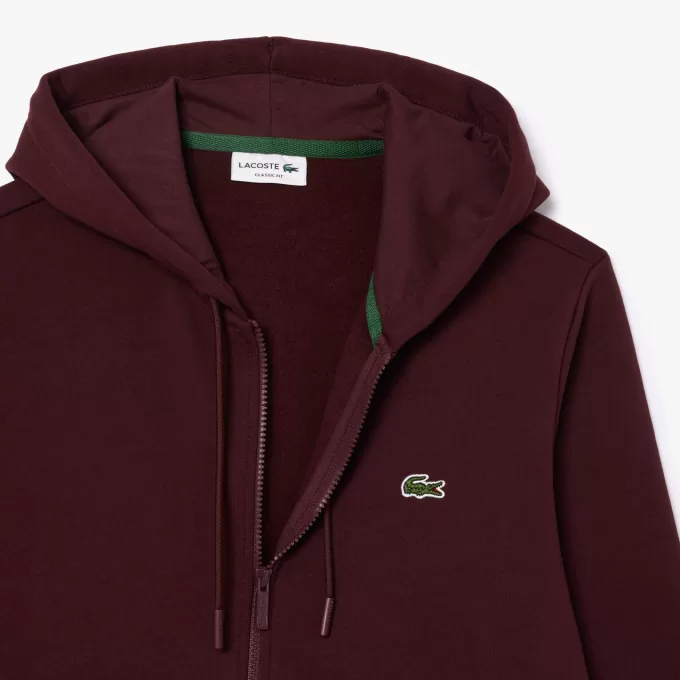 Zip-Up Fleece Hoodie