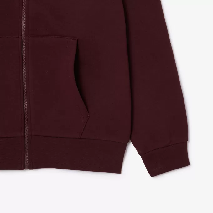 Zip-Up Fleece Hoodie