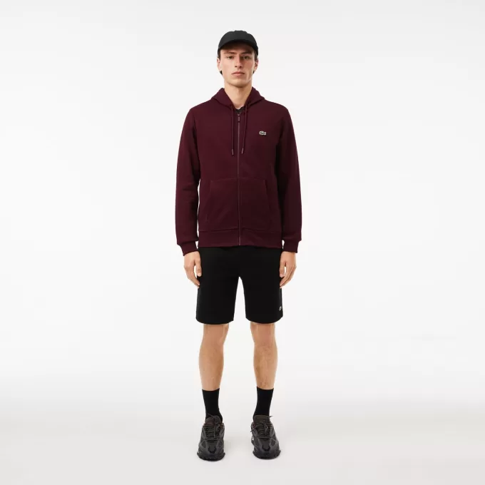 Zip-Up Fleece Hoodie