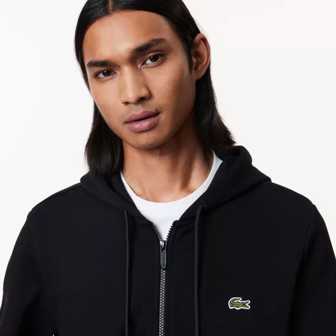 Zip-Up Fleece Hoodie