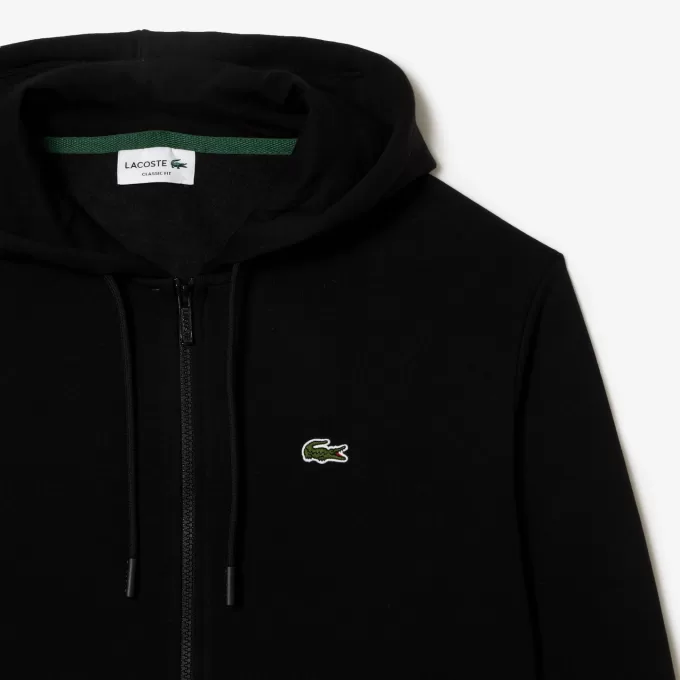 Zip-Up Fleece Hoodie