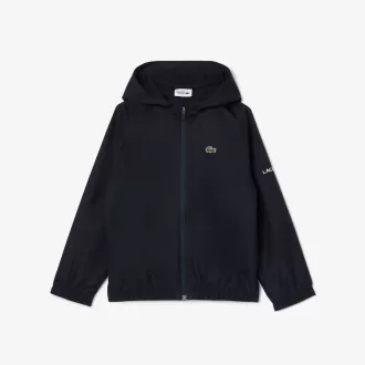 Zip-Up Hooded Sport Jacket