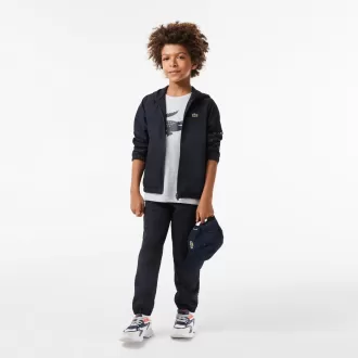 Zip-Up Hooded Sport Jacket