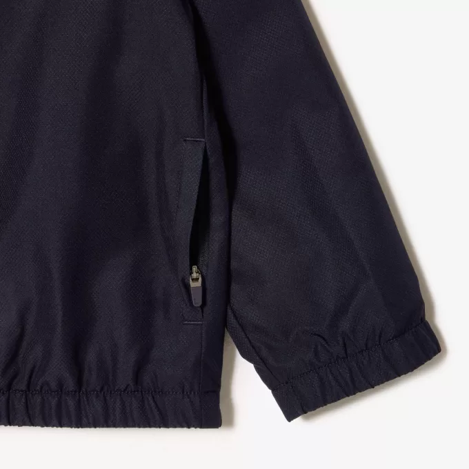 Zip-Up Hooded Sport Jacket