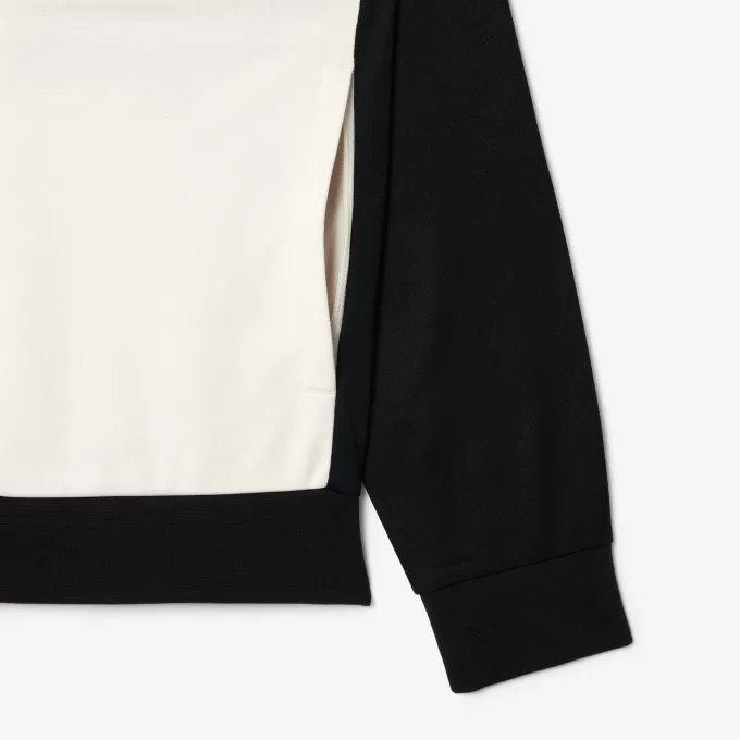 Zip-Up Print Tennis Sweatshirt