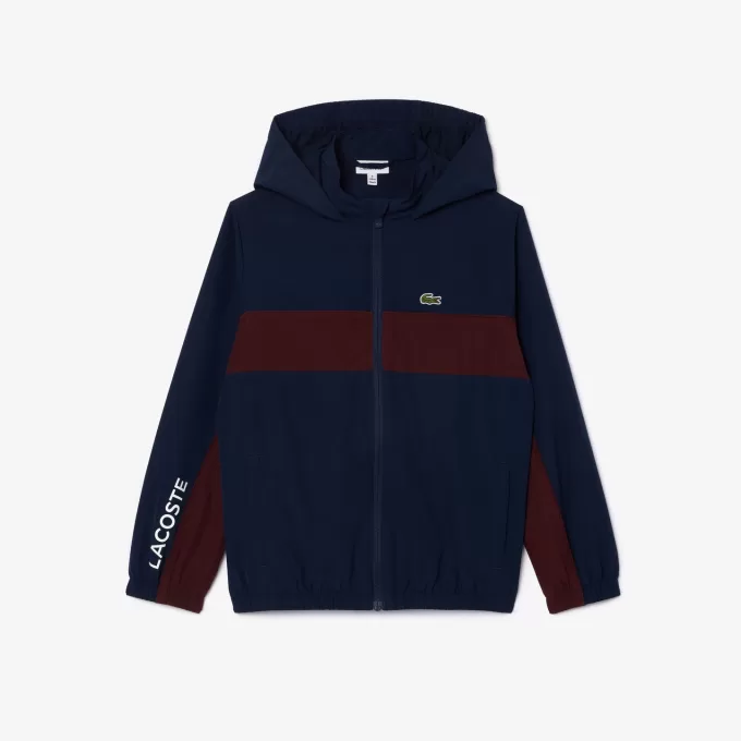 Zipped Hooded Jacket