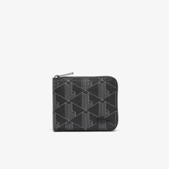 Zipped Monogram Billfold